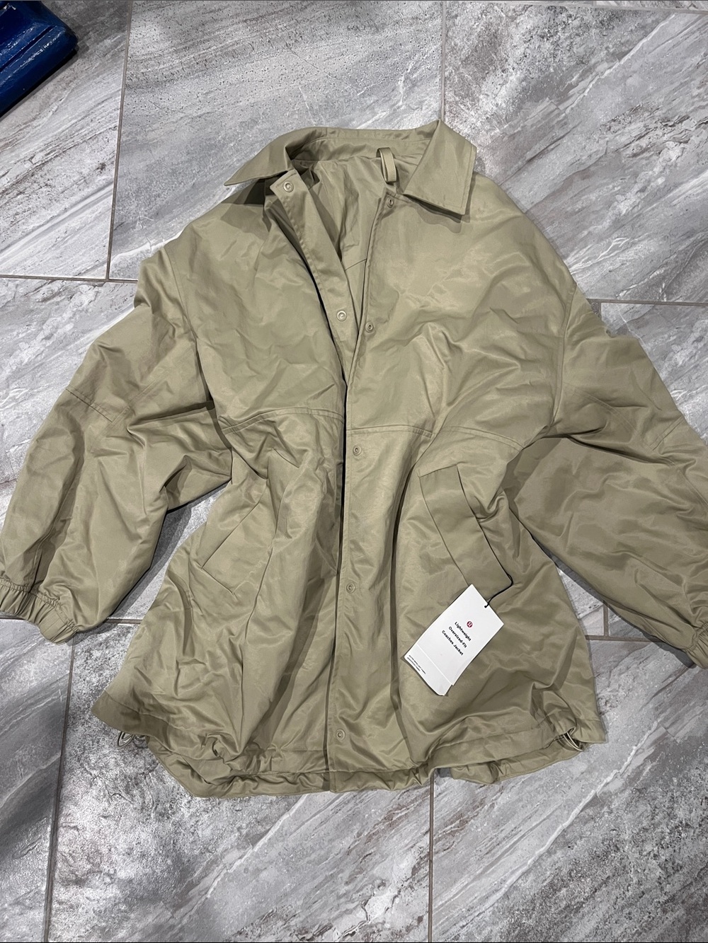 lululemon athletica Light Olive Utility Anorak